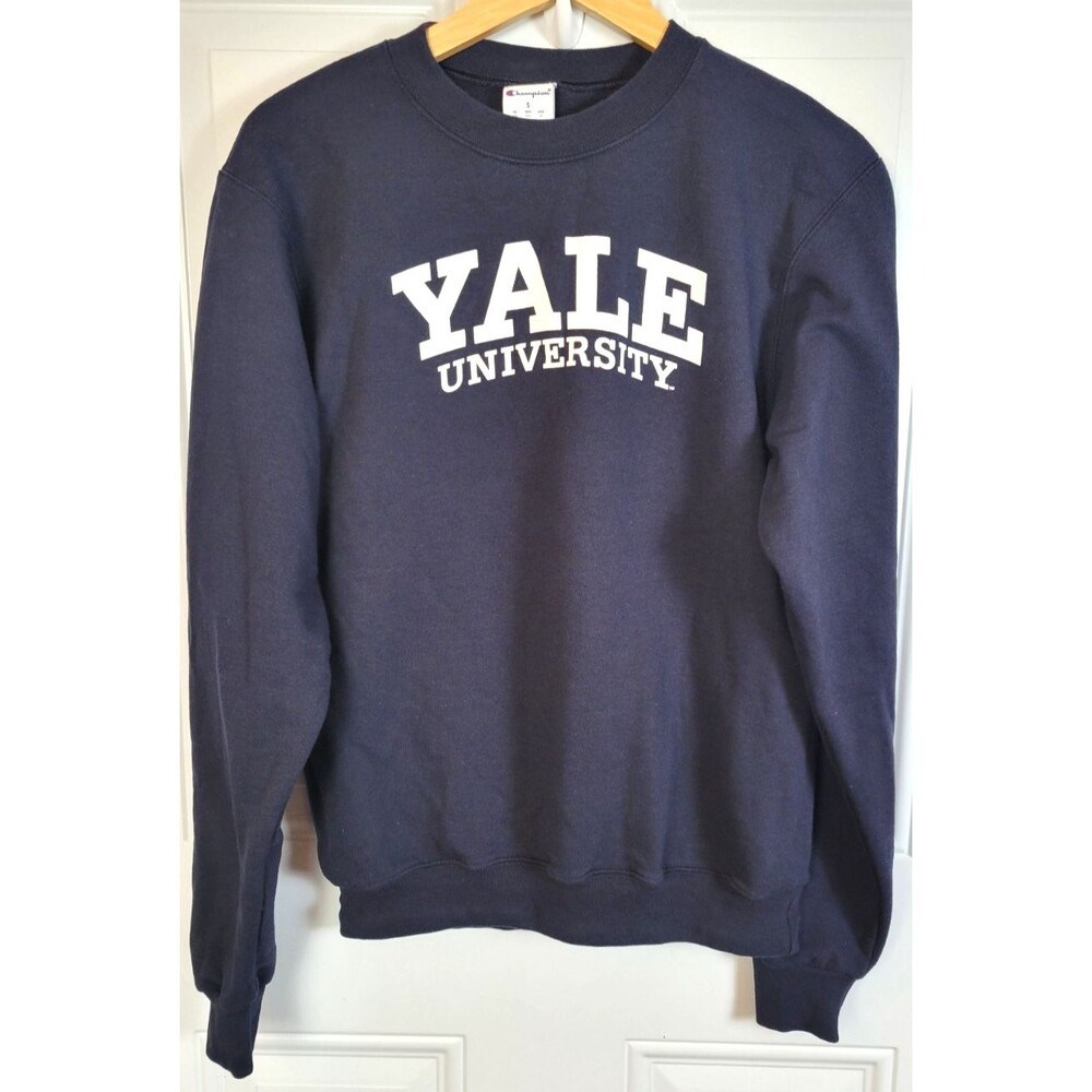 Champion YALE University Crewneck Sweatshirt Unisex Size S